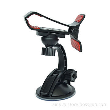 Car vehicle mount holder for mobile phone, 360&deg rotating windscreen